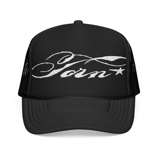 Torn trucker hat