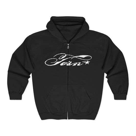Torn hoodie
