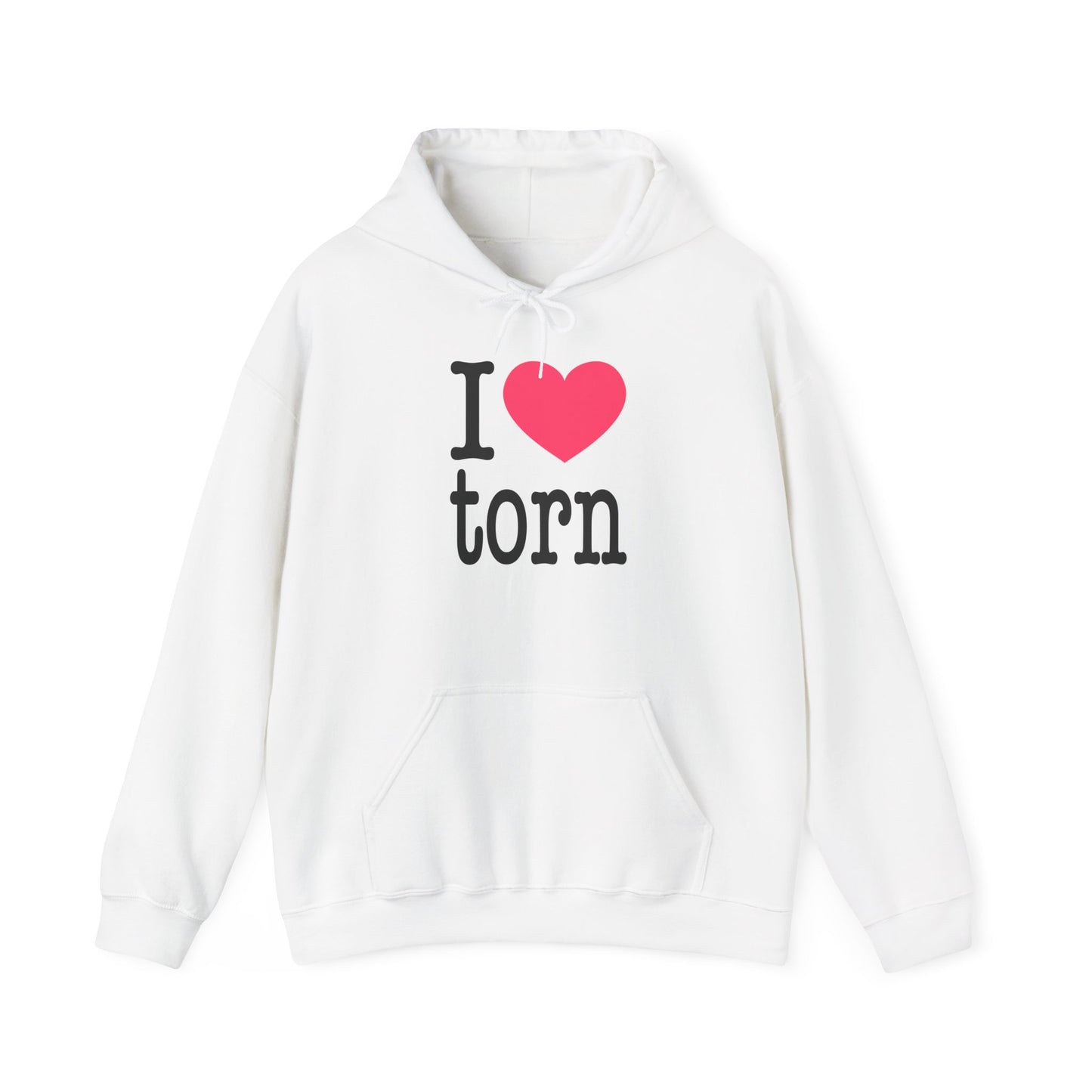 I Love Torn Hoodie